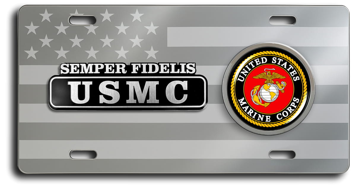 Polished US Flag 